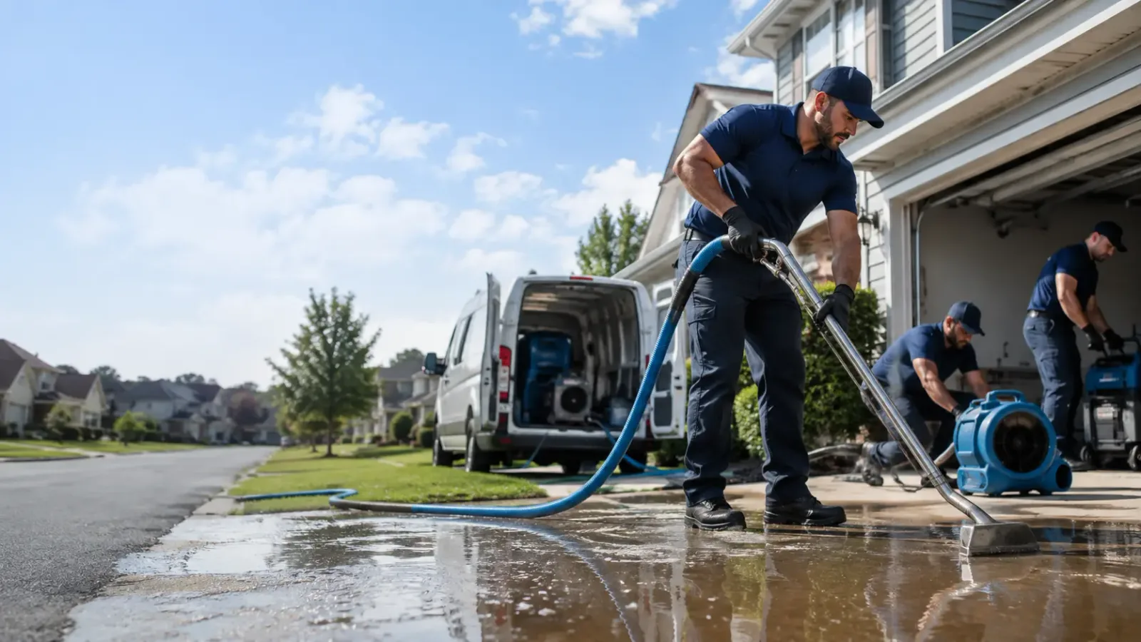 Flood Damage Restoration in Huntingdon Valley, PA